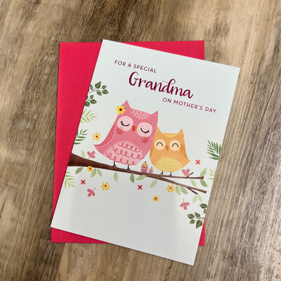 Grandma Mother's Day Owls