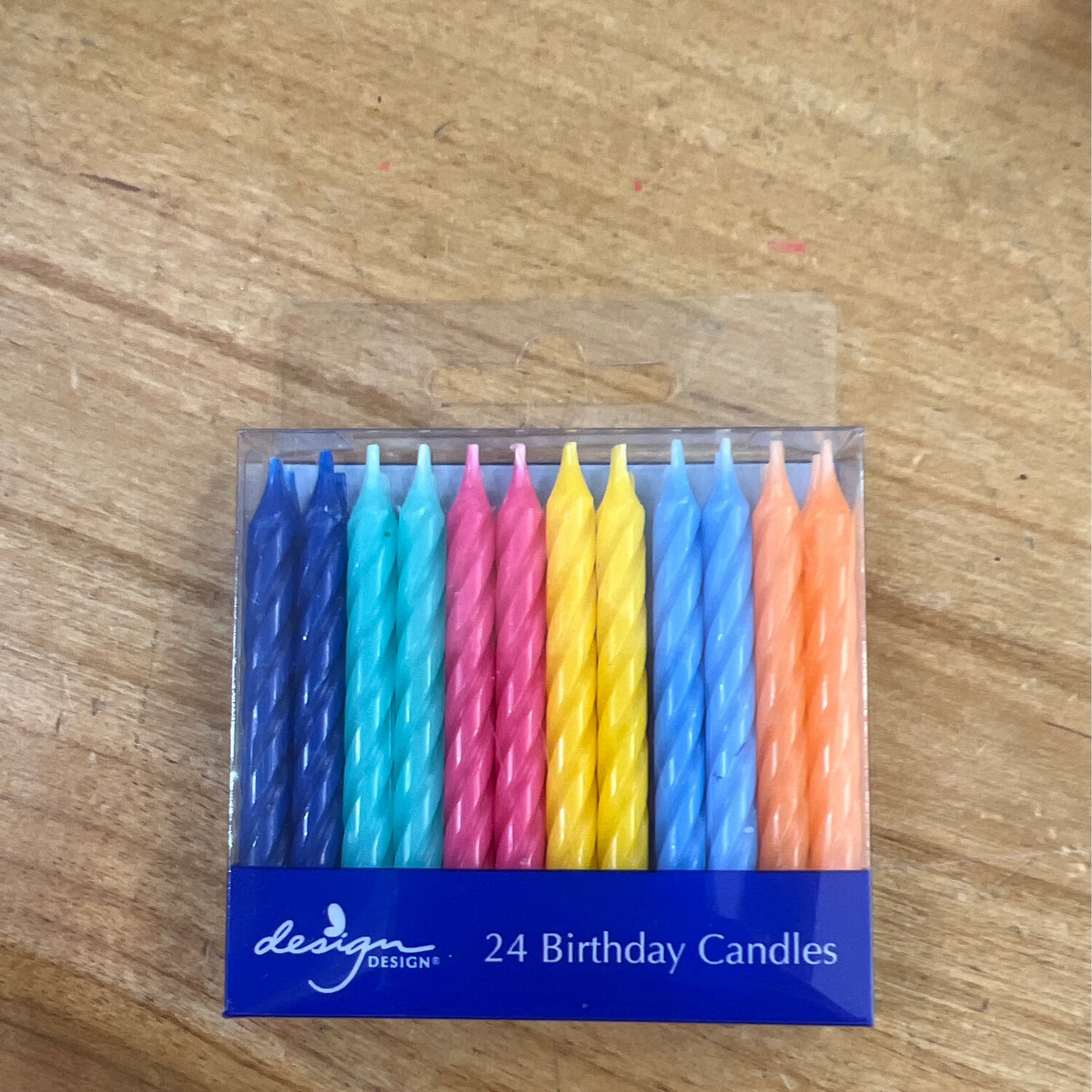 Bright Twists 24pk Candles