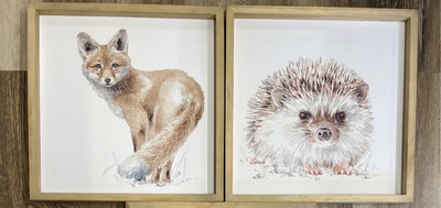 10" x 12" Animal Prints