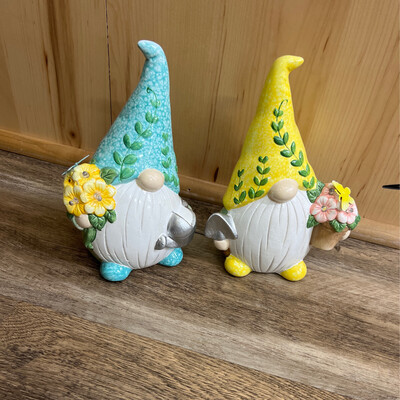 8" LED Butterfly Gnomes
