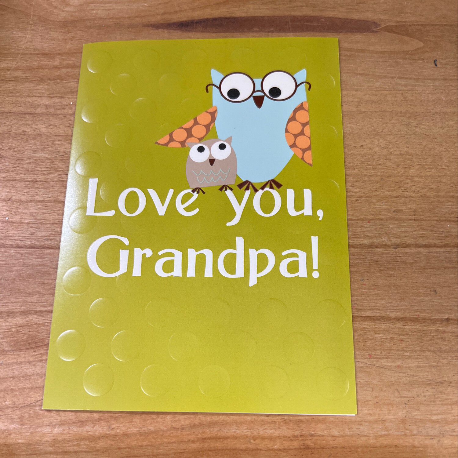 Owl Grandpa Birthday