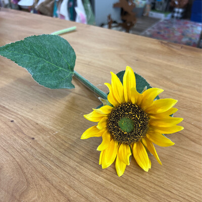 22" Sunflower Stem