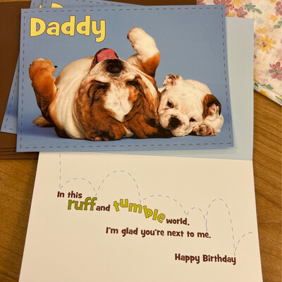Bulldog Daddy Birthday
