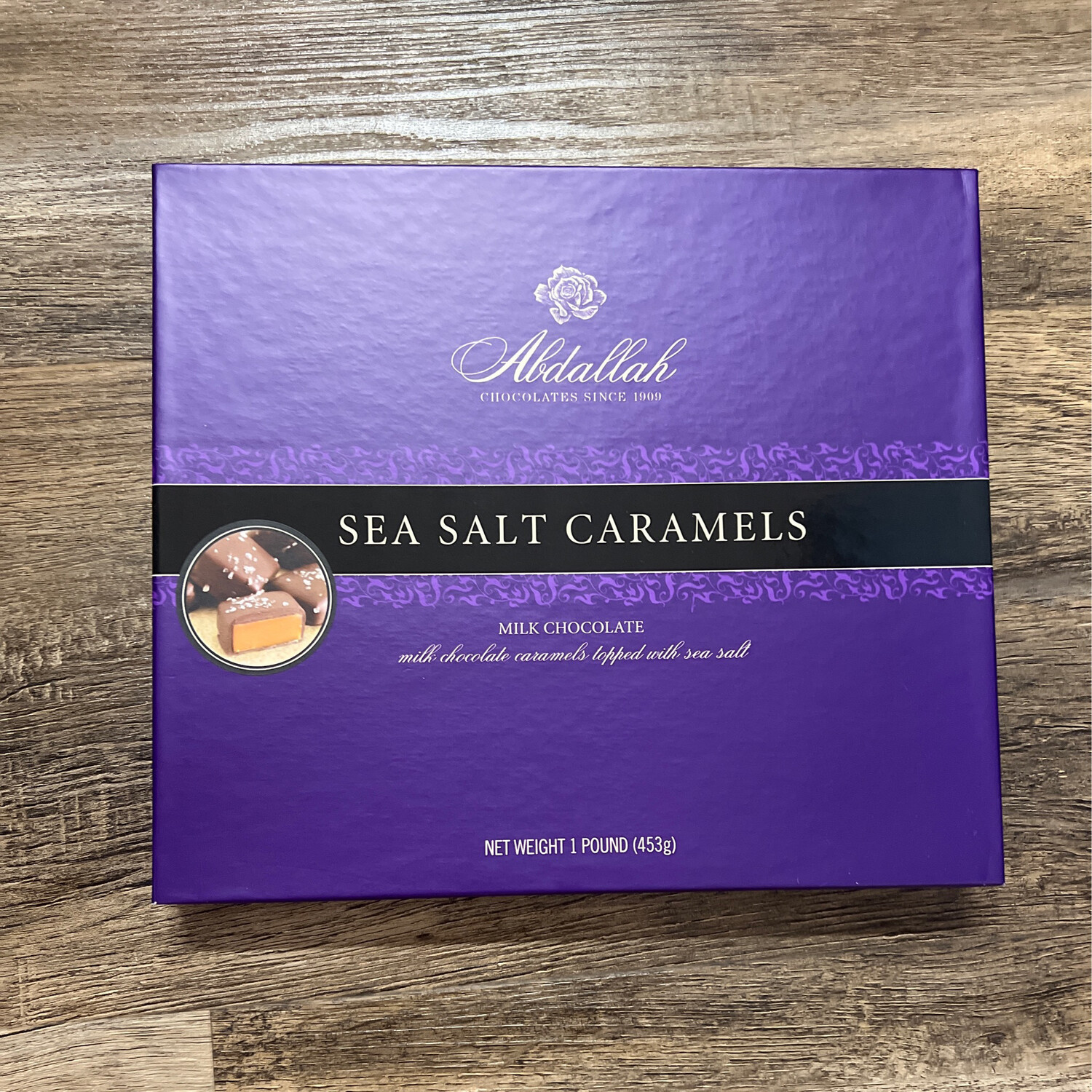 1lb Sea Salt Milk Chocolate Caramels