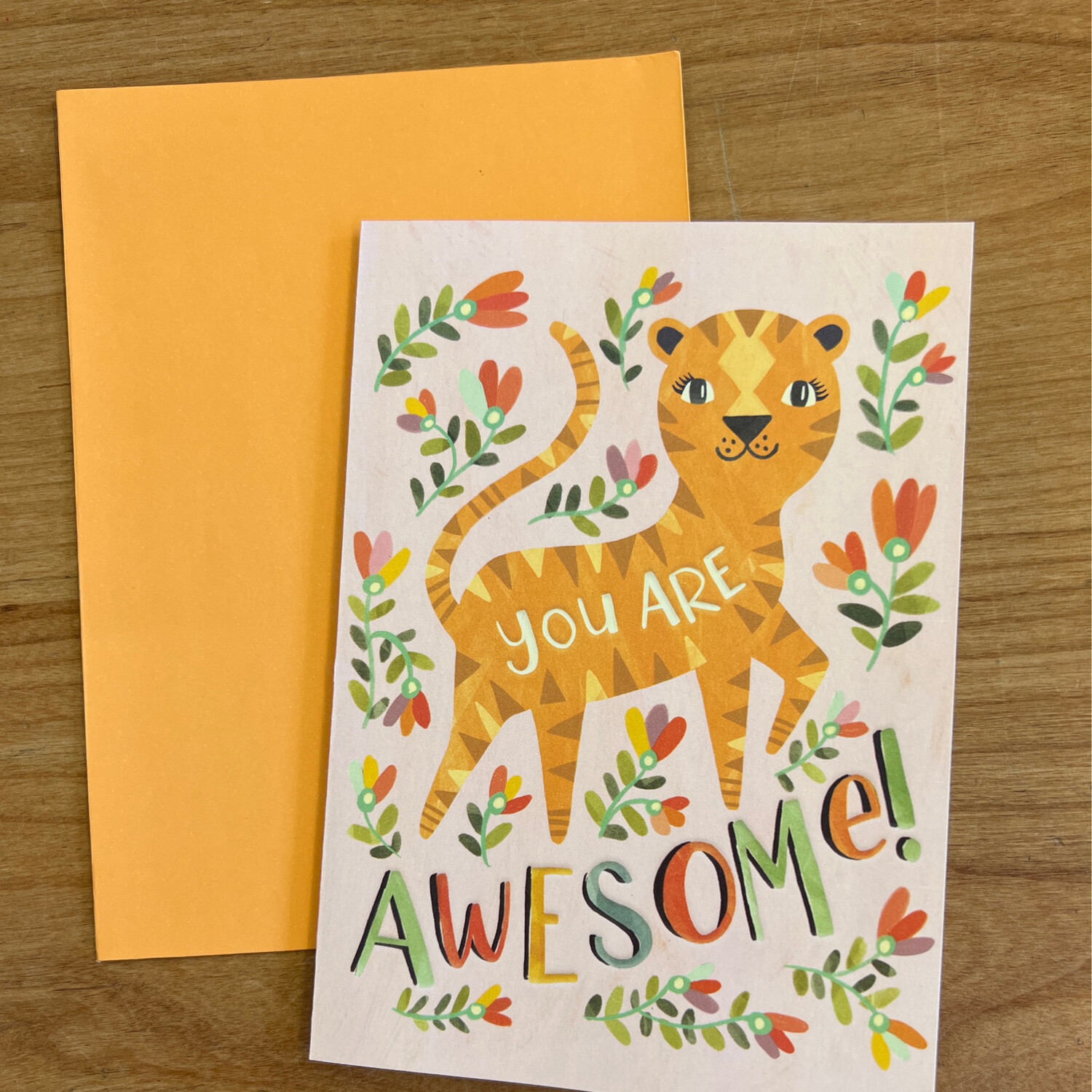 You Are Awesome Girl Birthday Card