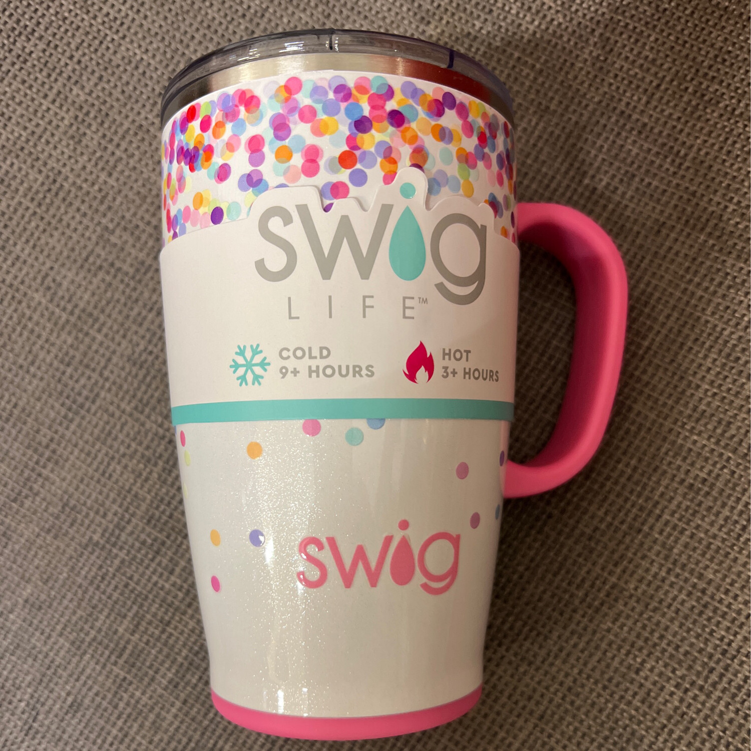 SWIG Confetti Travel Mug