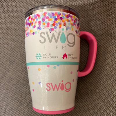 18oz SWIG Confetti Travel Mug