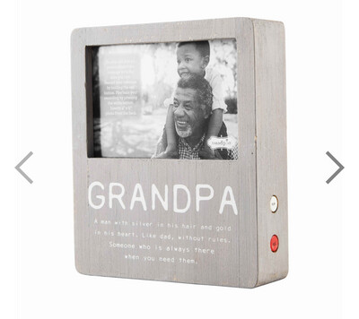 Grandpa Voice Recorded Frame