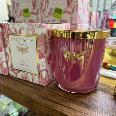 Dragonfly Gia Candles