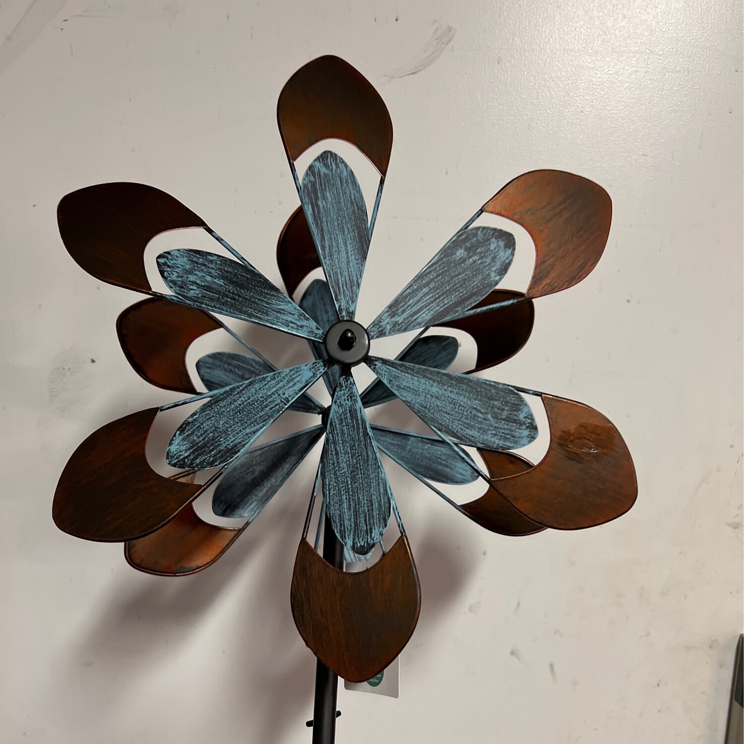 Copper & Turquoise Daisy Spinner