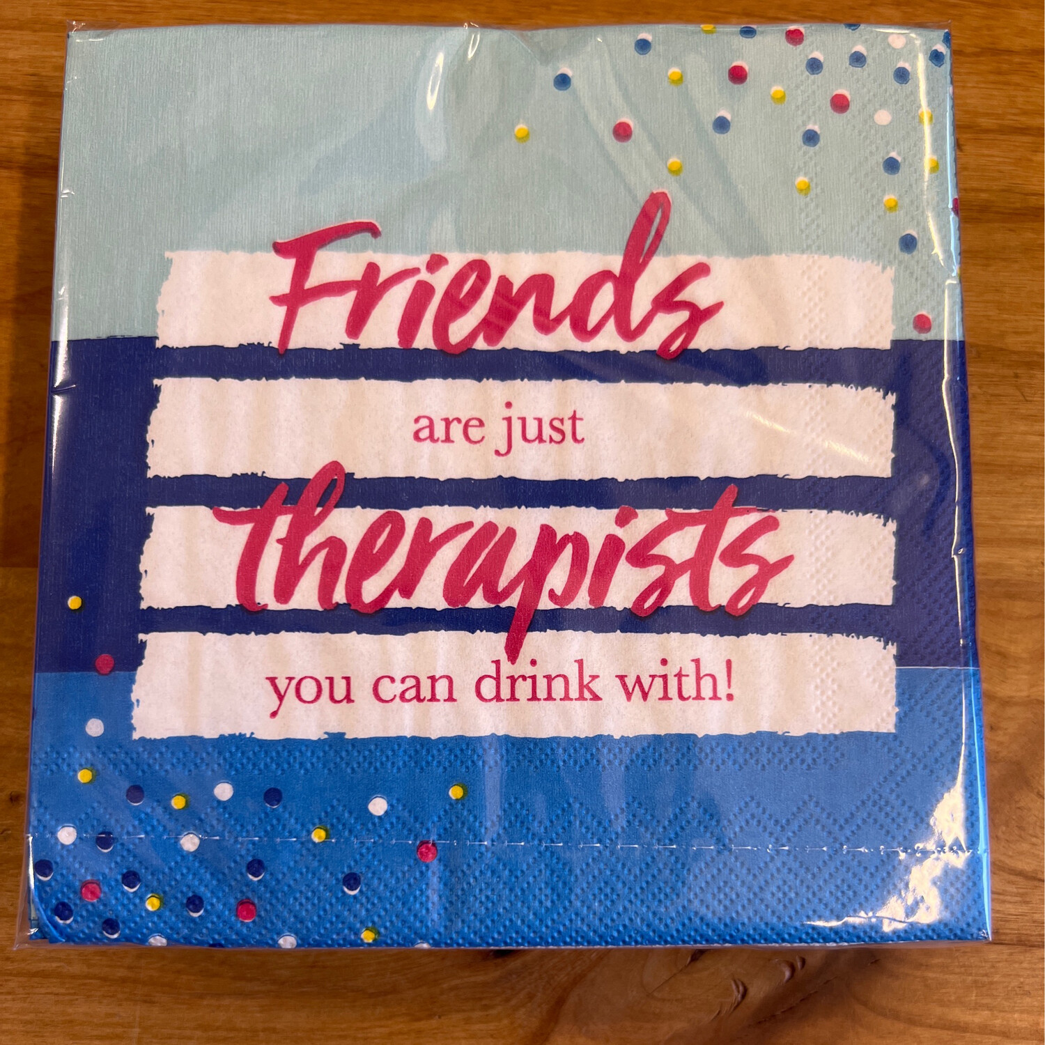 Friends are Therapists Napkins