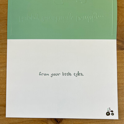 Happy Bday Daddy Card