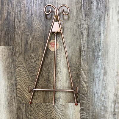 13" Rose Gold Easel