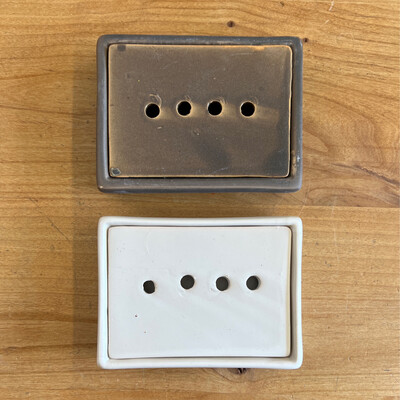 Stoneware Soap Dishes