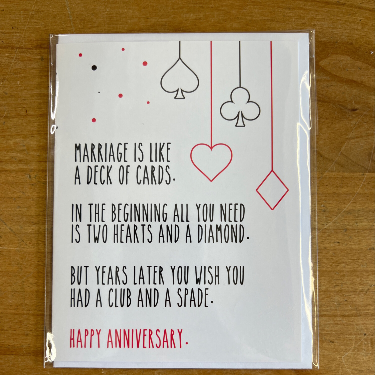 Deck of Cards Anniversary