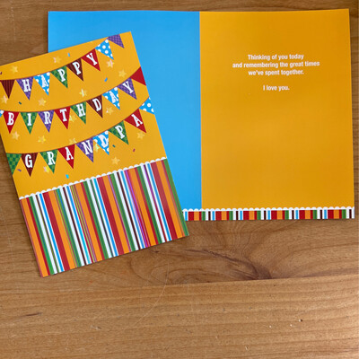 Happy Bday Grandpa Card Happy Bday Grandpa Card