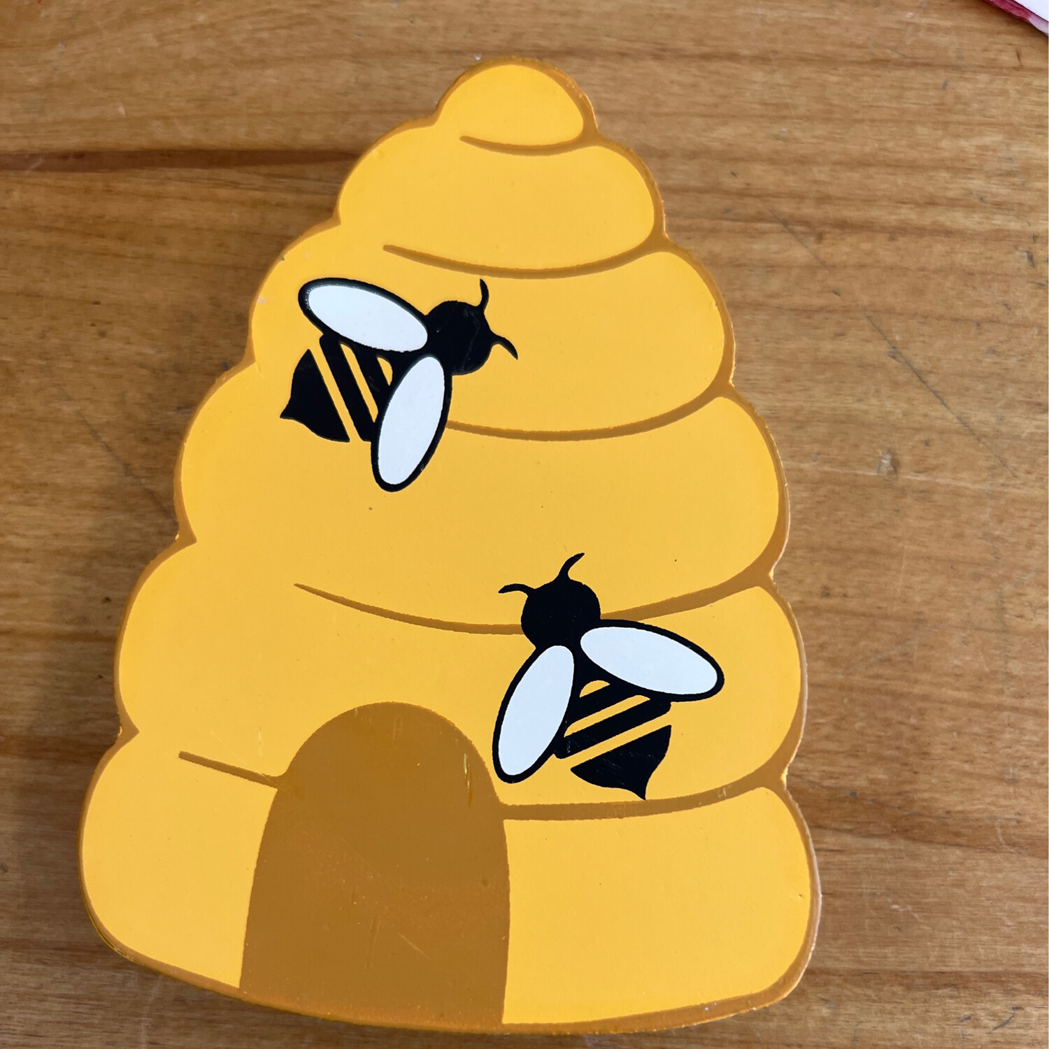 Bee Hive Cutout Block