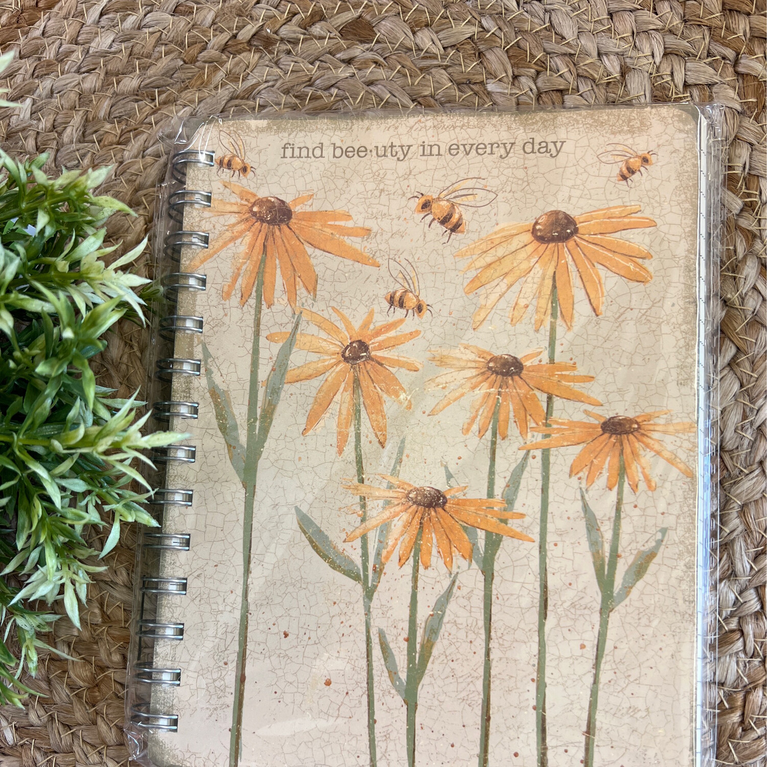 Find Bee-uty in Every Day Spiral Notes