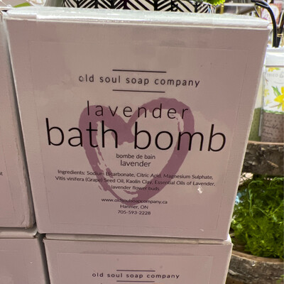 Old Soul Lavender Bath Bomb