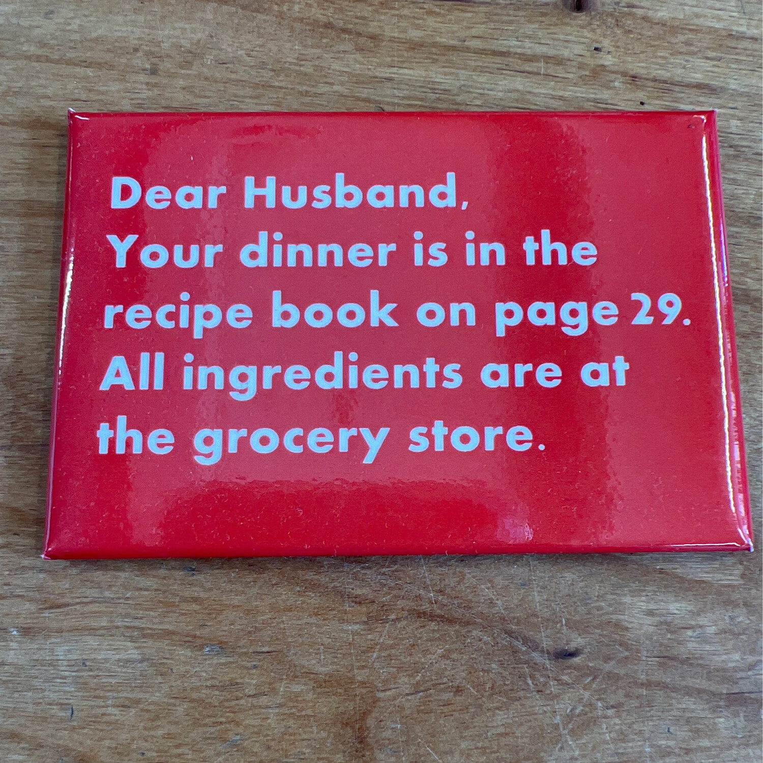 Dear Husband Magnet