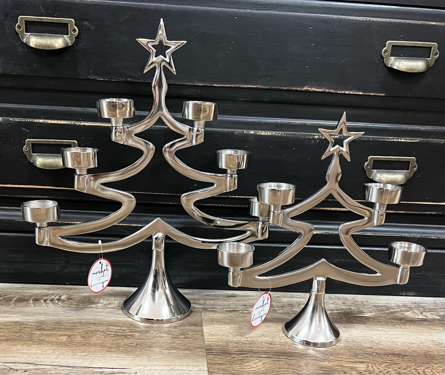Metal Tea Light Trees