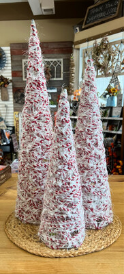 Candy Stripe Cone Trees Candy Stripe Cone Trees