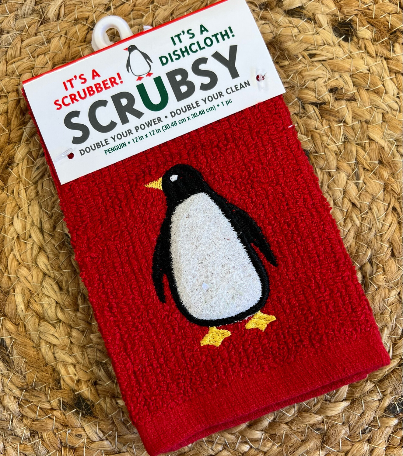 SCRUBSY Penguin Cloth