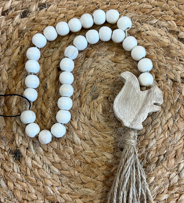 Squirrel Beaded Loops