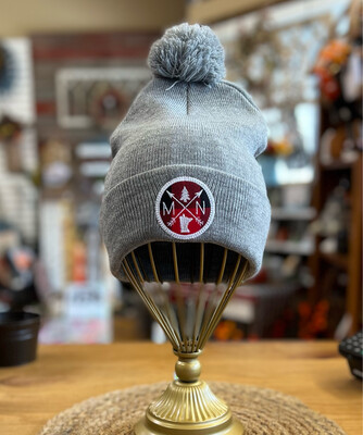 MN Arrow Patch Pom Hat