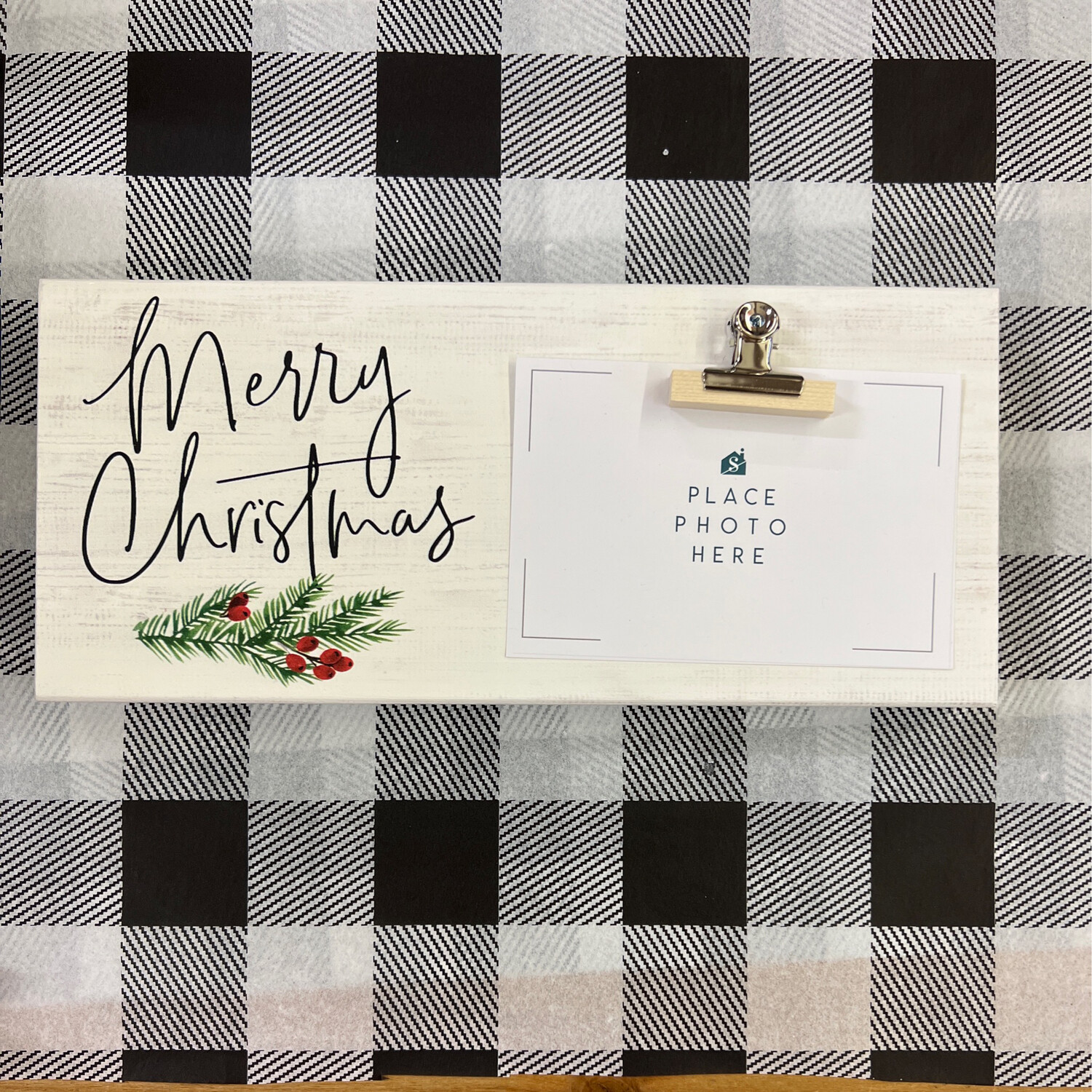 Merry Christmas Clip Frame