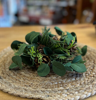 Pine & Eucalyptus 1/2 Orb Pine & Eucalyptus 1/2 Orb