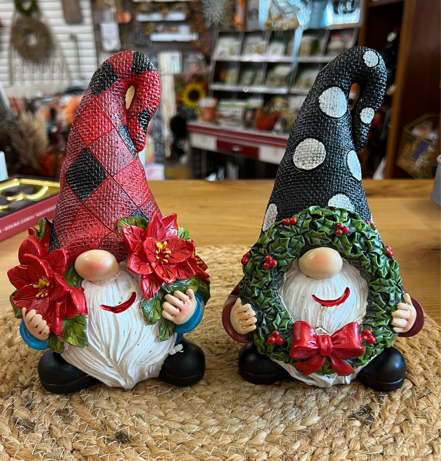 8" Holiday Gnome Sitter 8" Holiday Gnome Sitter