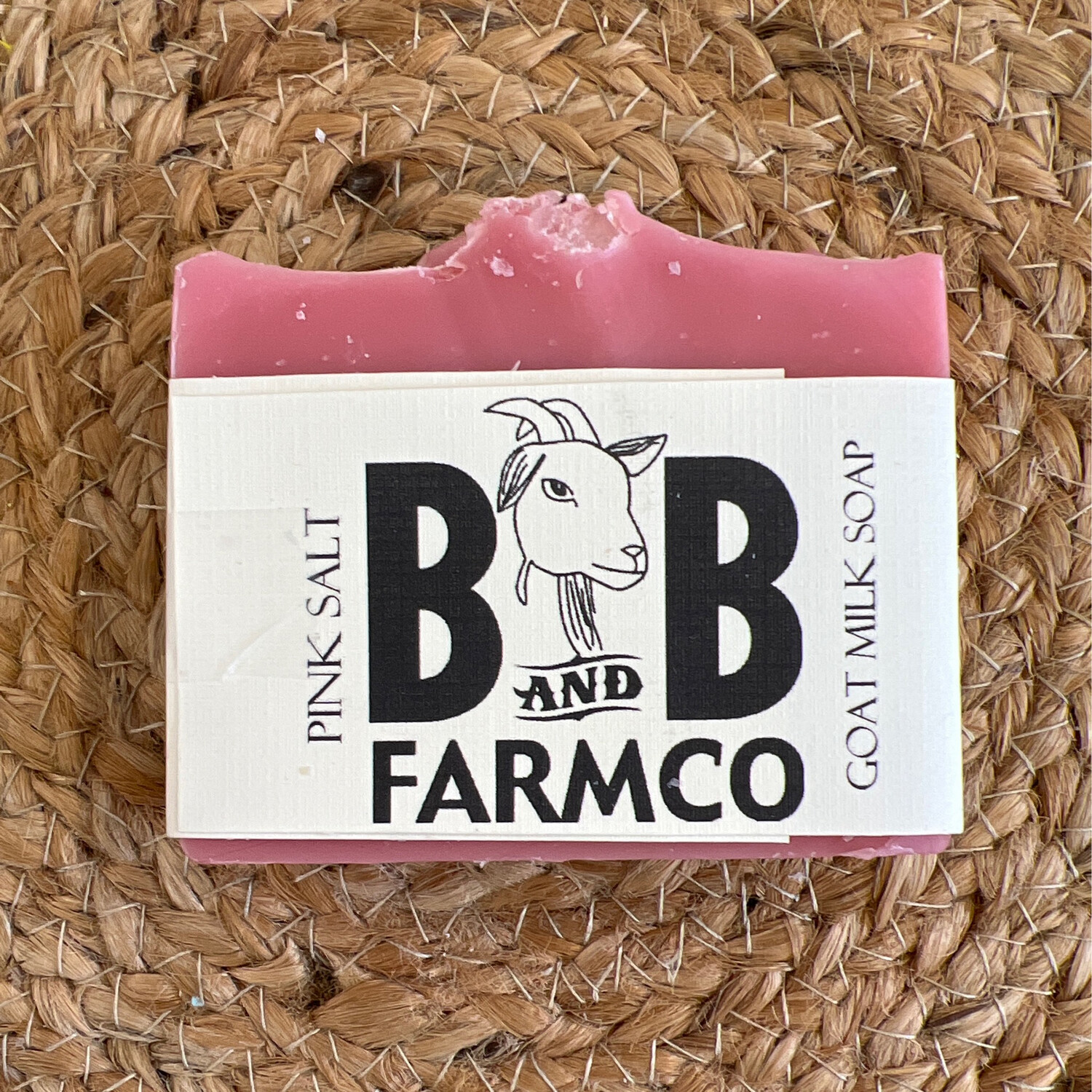 B&B Goats Milk Soap-Pink Salt