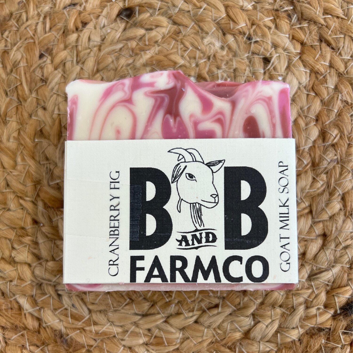 B&B Goats Milk Soap - Cranberry FIg
