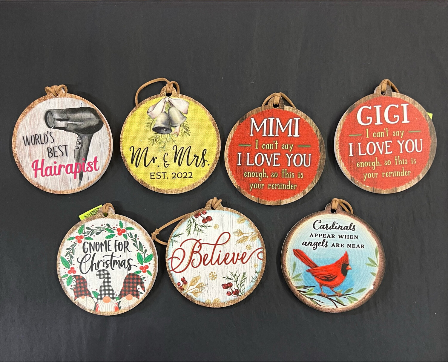 4&quot; 2 Sided Ornaments