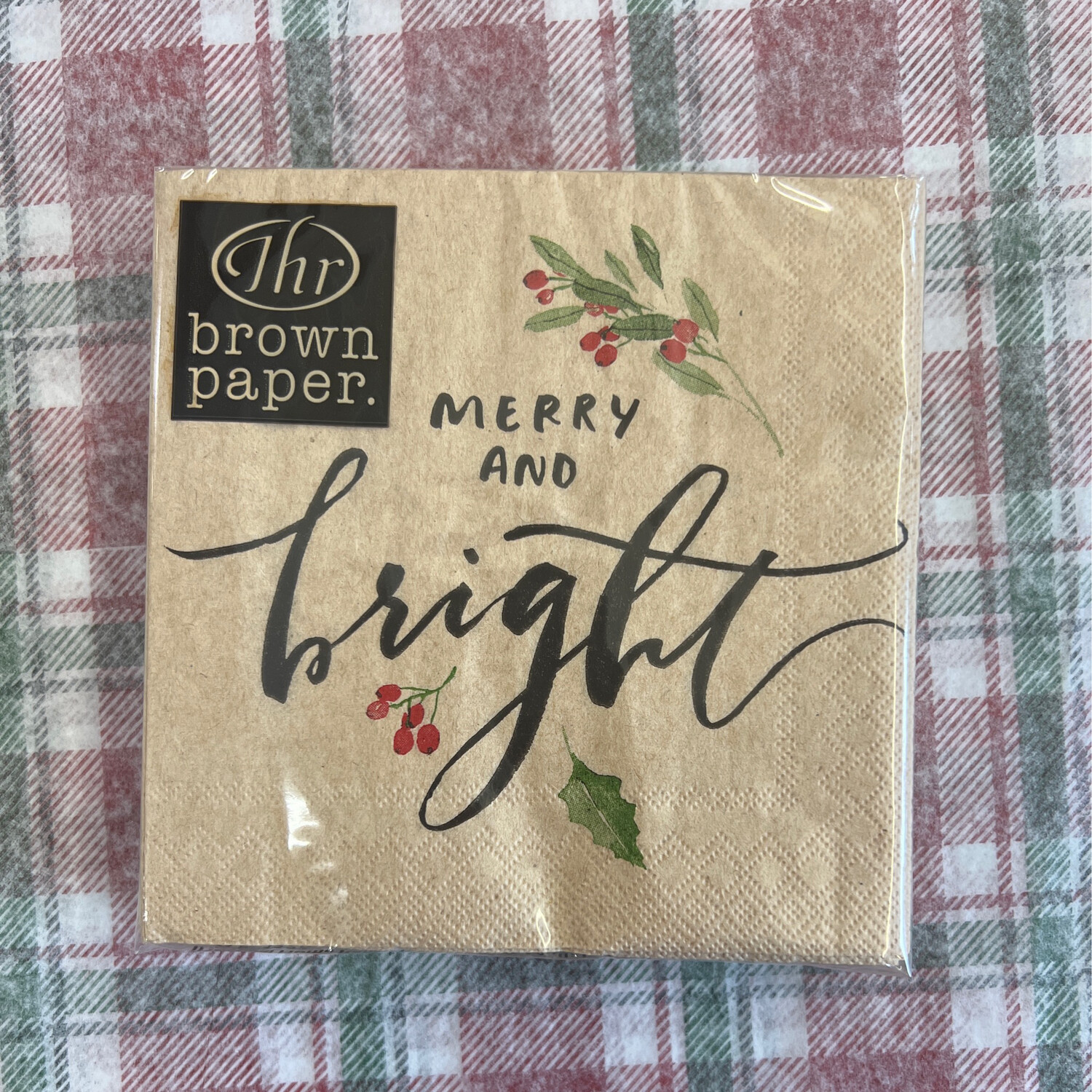 Merry & Bright Cocktail Napkins