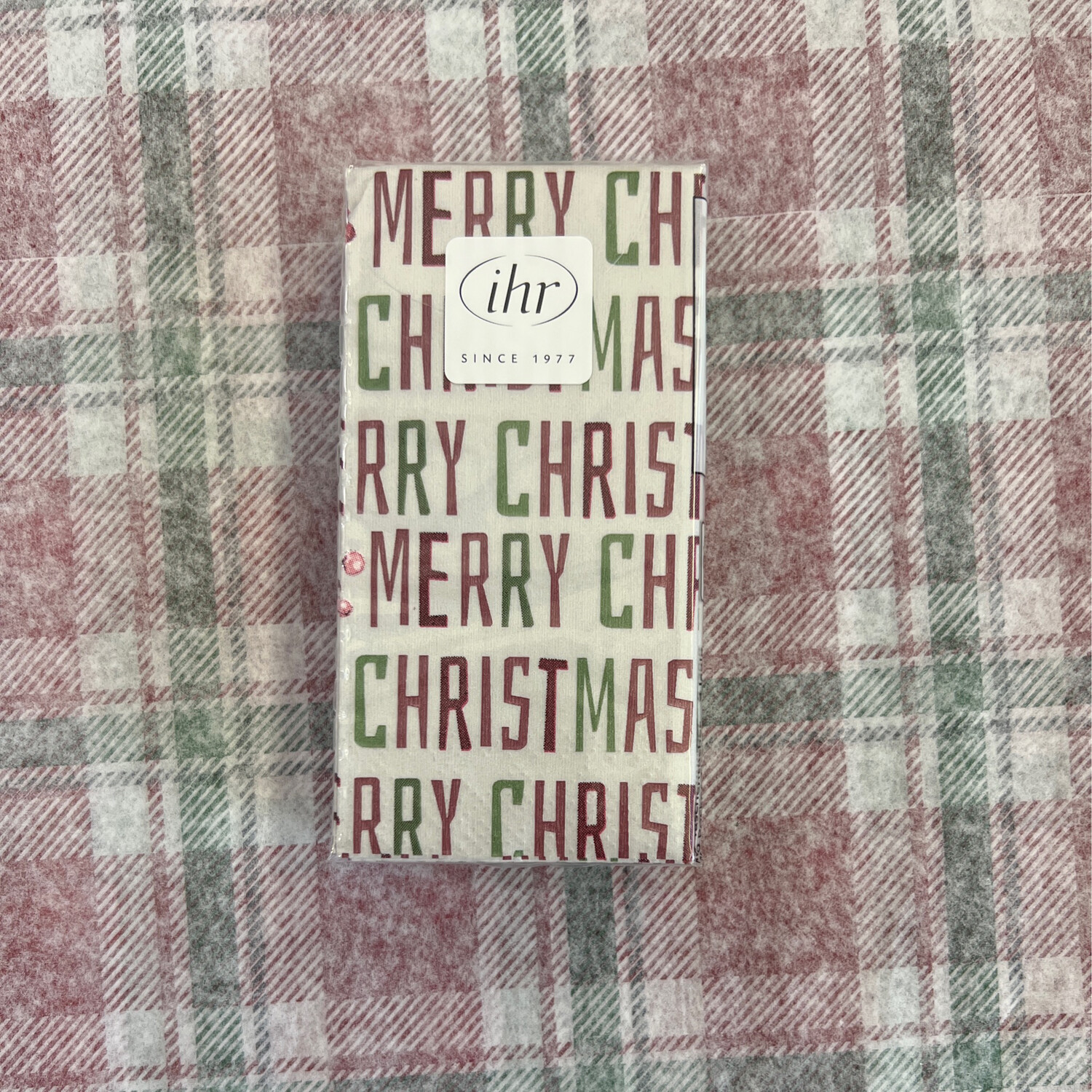 Merry Christmas Pocket Tissue