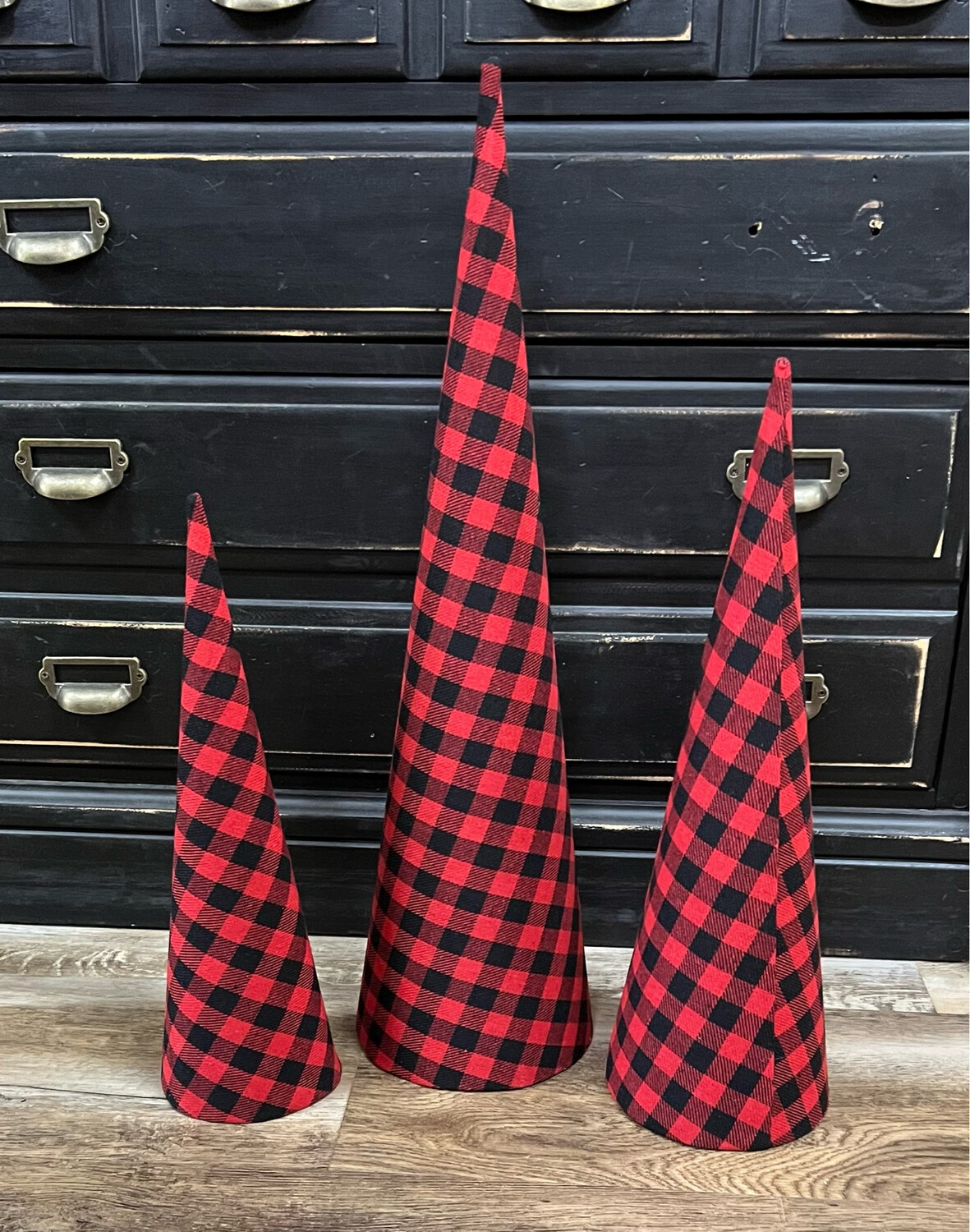 Buffalo Check Cone Trees