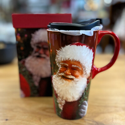 17oz Santa Travel Mug