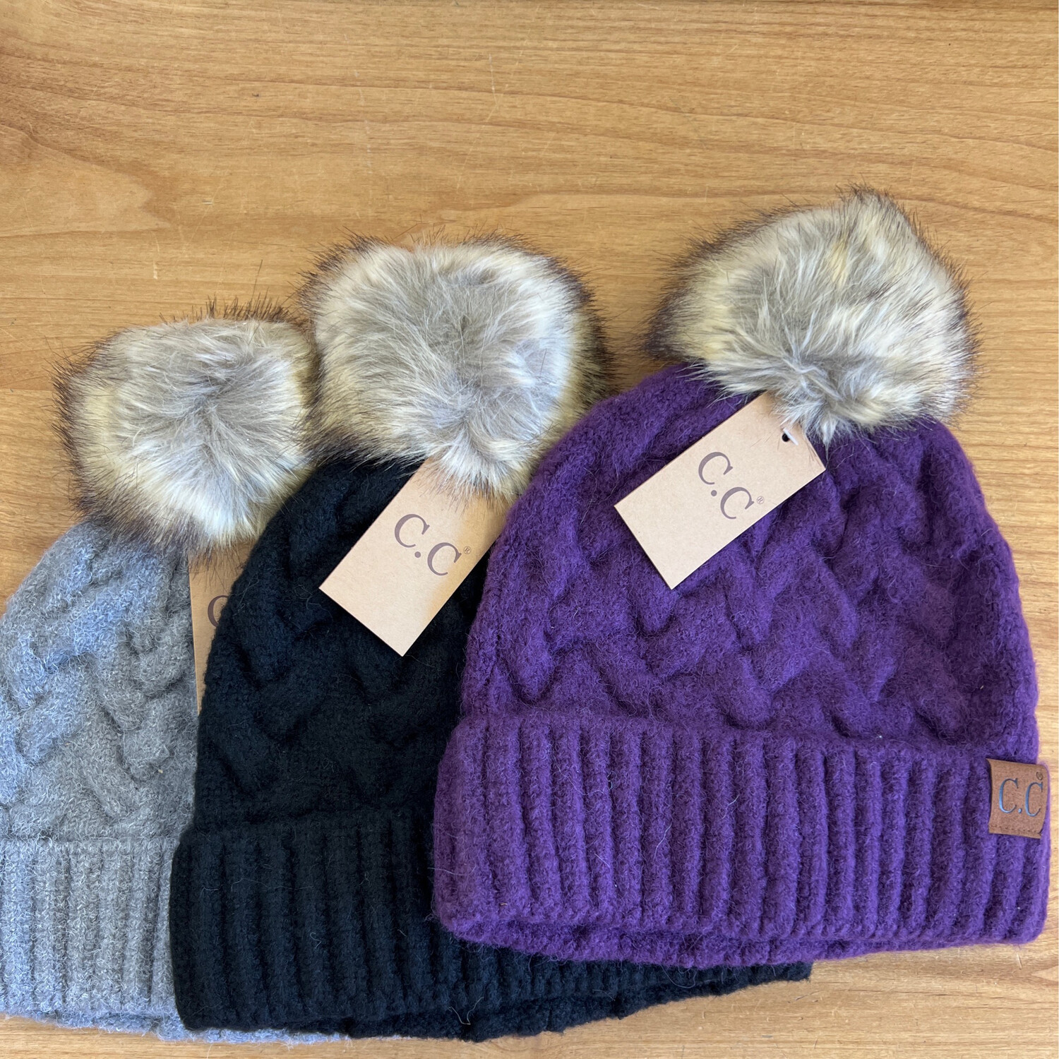 CC Brushed Pom Hat