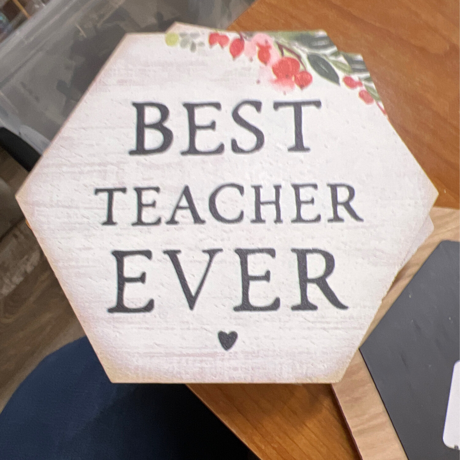 Best Teacher Ever Coaster/Magnet