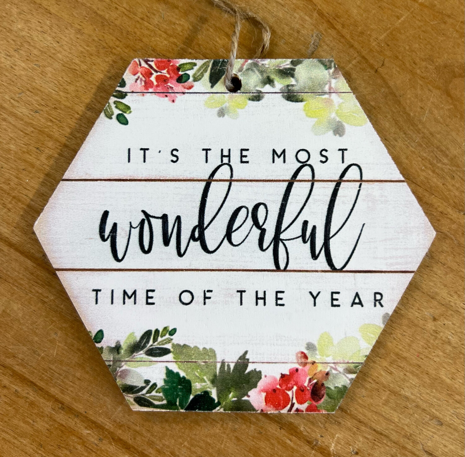 Wonderful Time Ornament