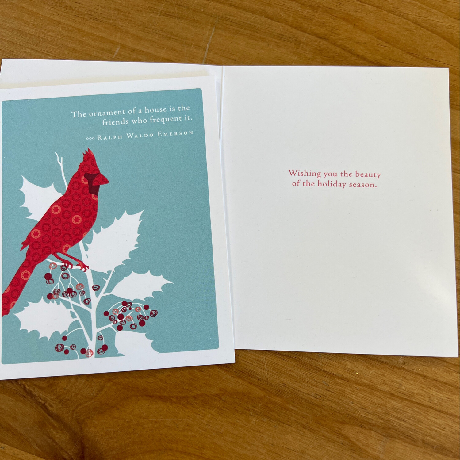 The Ornament of a House Card