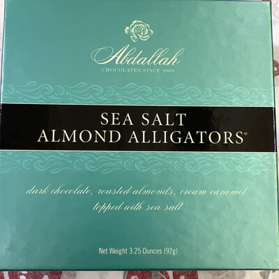 3.25oz Sea Salt Almond Alligator