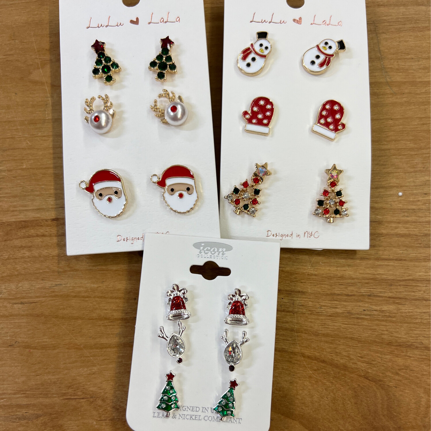 Holiday Set/3 Earrings