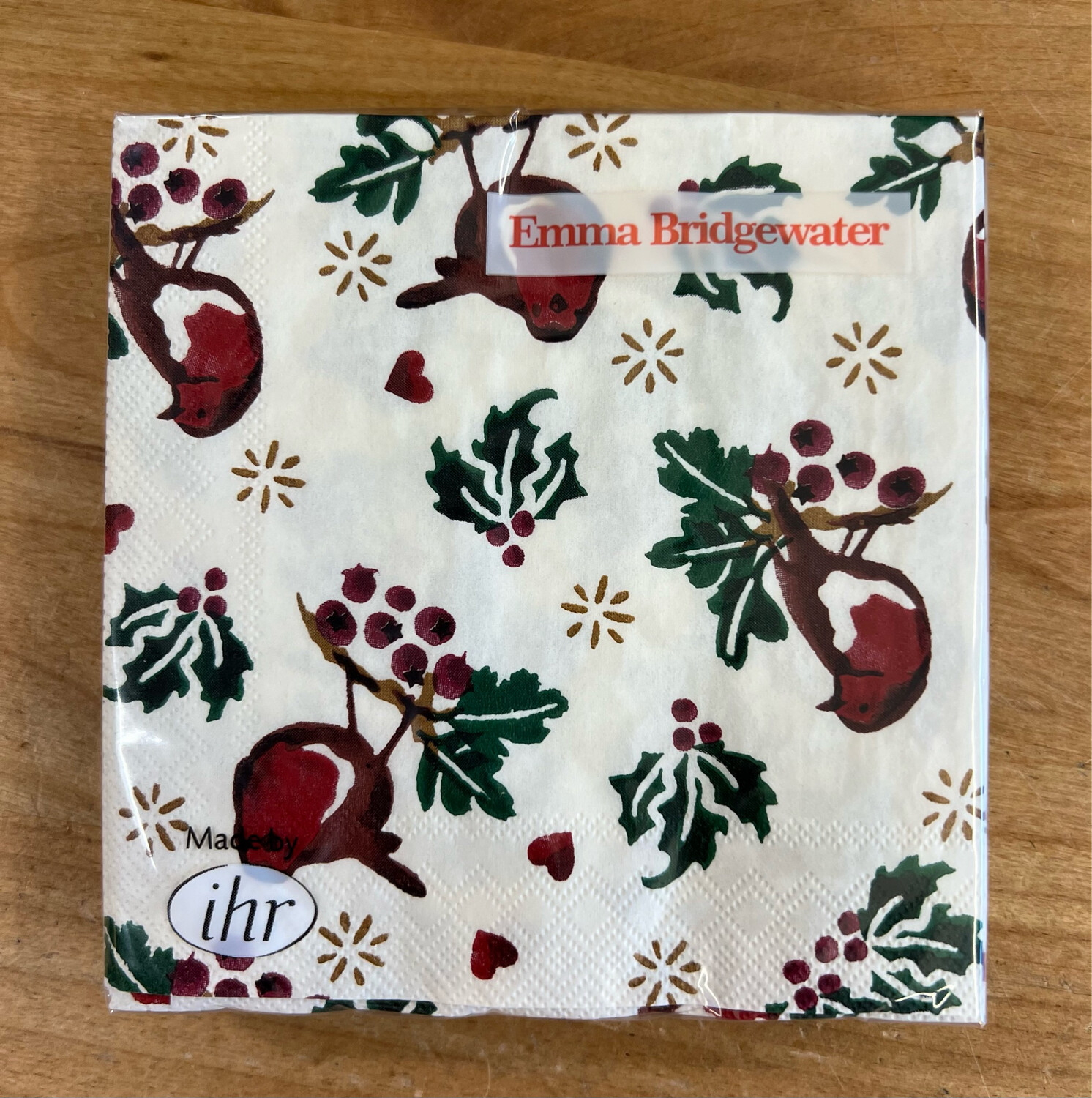 IHR Little Robin Cocktail Napkins