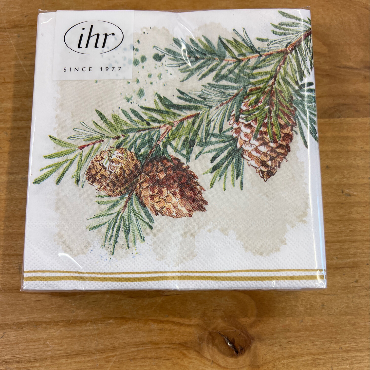 IHR Decorative Branches Cocktail Napkins