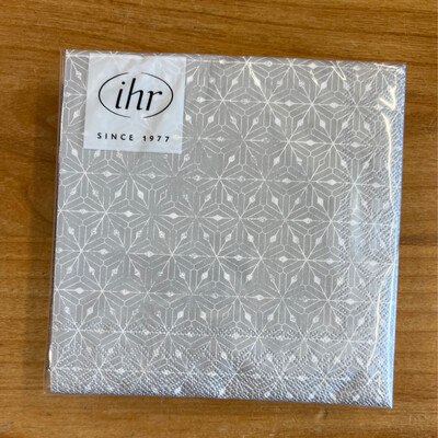 IHR Crystal Ornaments Cocktail Napkins IHR Crystal Ornaments Cocktail Napkins