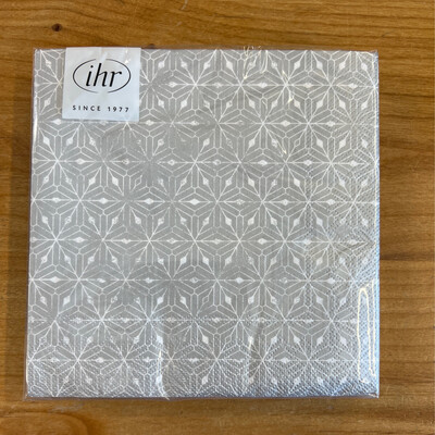 IHR Cyrstal Ornaments Luncheon Napkins IHR Cyrstal Ornaments Luncheon Napkins