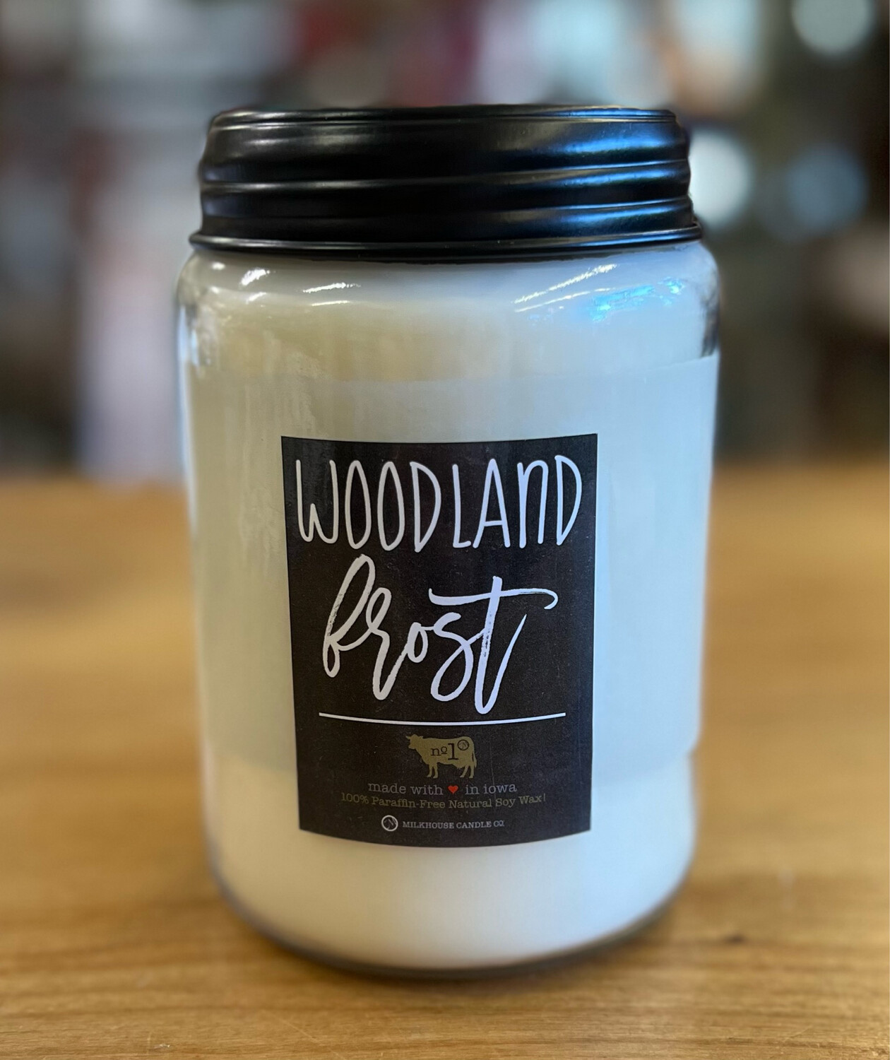 Woodland Frost 26oz Apothecary Jar